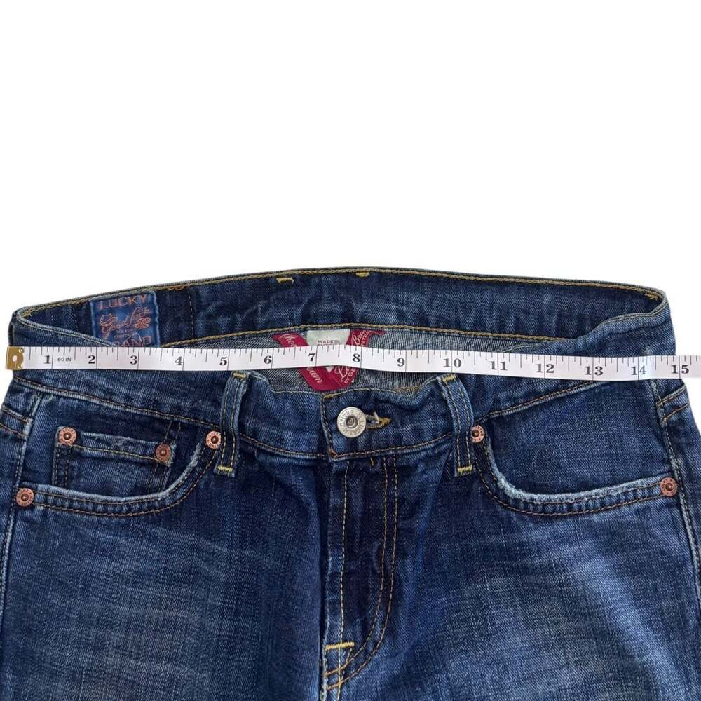 Lucky Brand Sundown Straight Leg Denim Jeans Women’s Size 2/26 Short Inseam - Picture 8 of 8